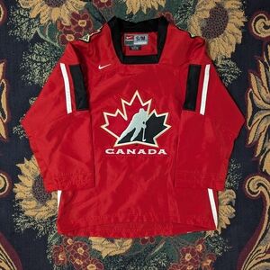 Nike Team Canada Olympics Hockey Jersey Youth Size S/M